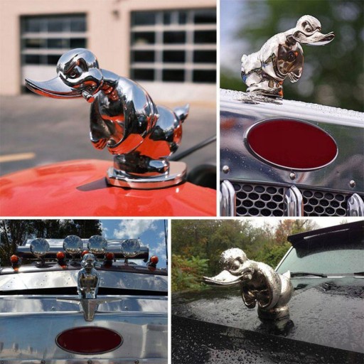 Angry Duck Car Hood Ornament Auto Front Hood Car