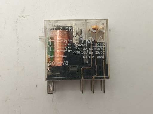 Реле OMRON G2R-SND-AP3 24 В постоянного тока 2xtor + P2RF-08-E