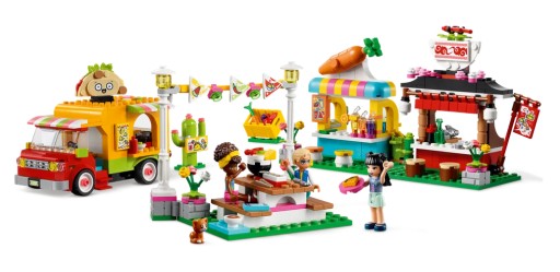 LEGO FRIENDS 41701 ЛАВКИ С ПРОДОВОЛЬСТВЕННЫМИ ЛАВКАМИ
