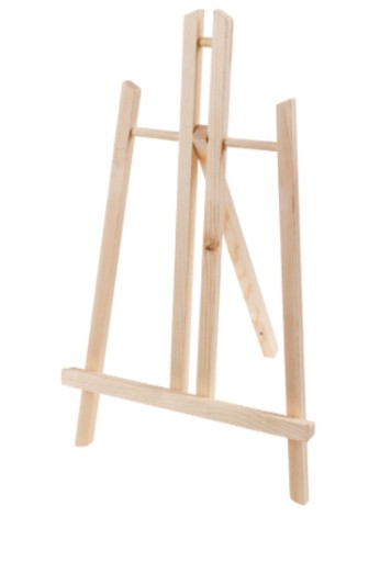 SZTALUGA DREWNIANA MALARSKA STOŁOWA 40CM