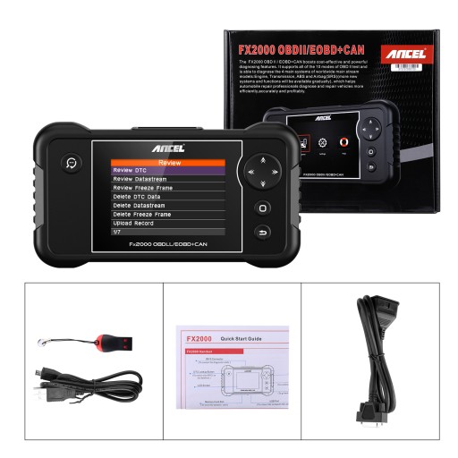 Диагностический сканер Ancel OBD2 FX2000