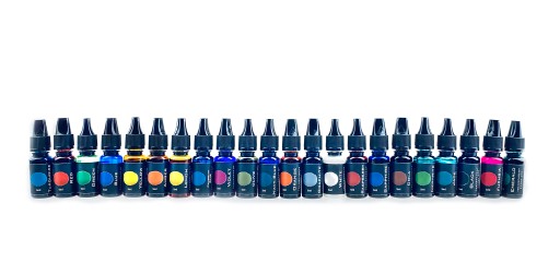 PIGMENT Barwnik TRANSPARENTNY PRUSKI do ŻYWIC