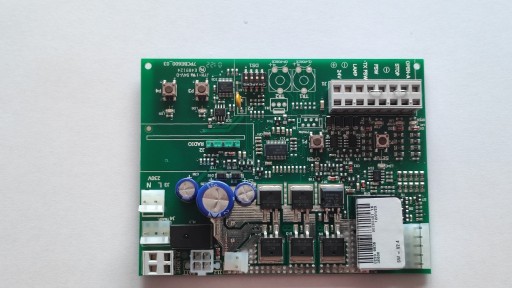 панель управления приводом Faac D600, плата E600