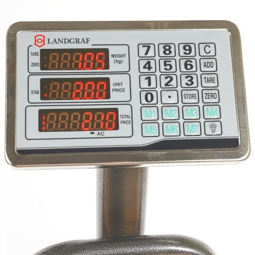 ЭЛЕКТРОННЫЕ МАГАЗИНСКИЕ ВЕСЫ LCD 300кг