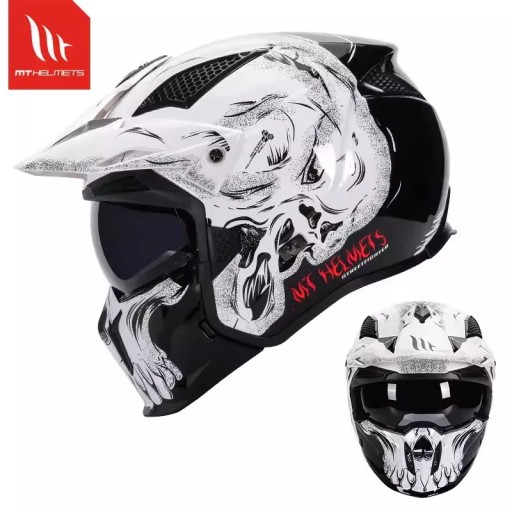MT StreetFighter Open Helmet Regular модульный внедорожный мотоцикл