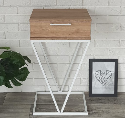 КОНСОЛЬ ДЛЯ ПРОМЫШЛЕННОГО ЗАЛА LOFT ДУБ ARTISAN V
