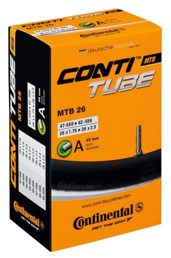 Трубка Continental MTB 26х1,75-2,5 Авто 40мм