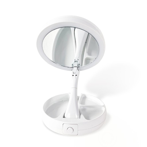 КОСМЕТИЧЕСКАЯ ПОДСВЕТКА ДЛЯ НАНЕСЕНИЯ МАКИЯЖА ЗЕРКАЛО С УВЕЛИЧЕНИЕМ LED