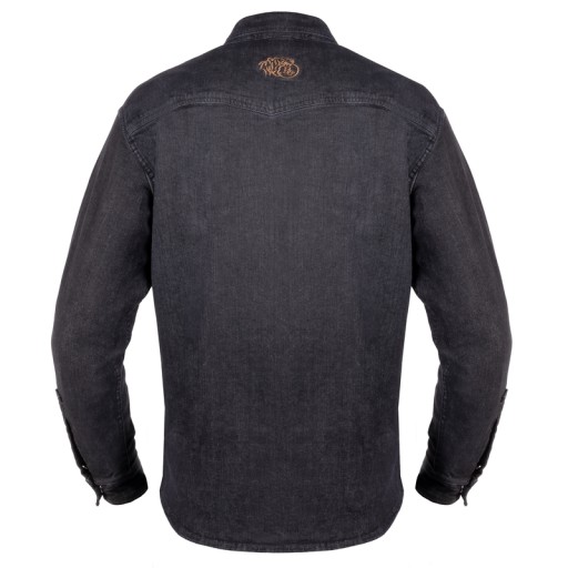 Рубашка BROGER ALASKA JEANS WASHED BLACK GRATISY