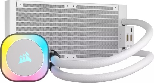 Corsair Icue Link H100i RGB White 2x120 мм