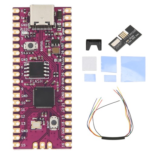Для двухъядерной платы RasPi 264 КБ ARM Cortex M0