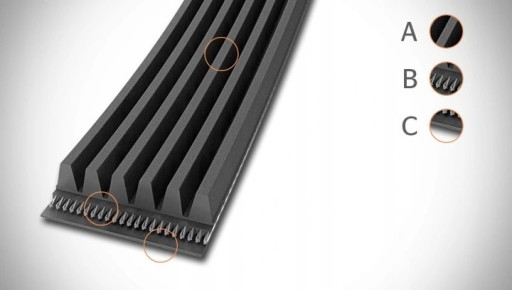 МНОГОКЛАПАННЫЙ РЕМЕНЬ на SKODA Rapid Scala Superb