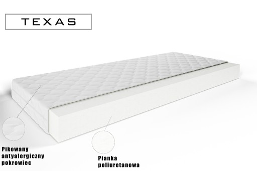 МАТРАС ПЕННЫЙ TEXAC 120X200X20