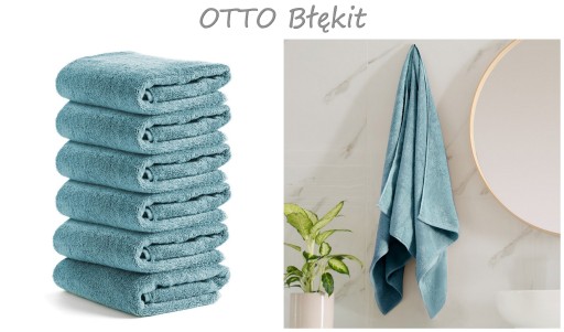 Zestaw RĘCZNIKÓW 6x 30x50 frotte bawełniane