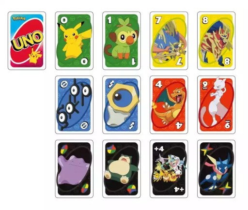 Карточная игра UNO POKEMON FAMILY