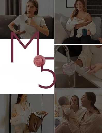 Портативный молокоотсос Momcozy M5 + футляр