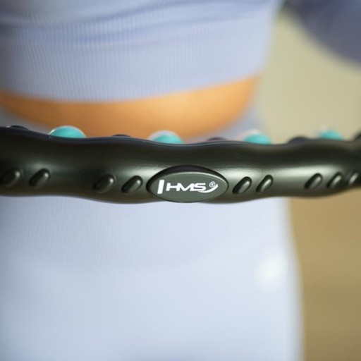 HULA HOP MASUJĄCE Z MAGNESAMI 98CM HMS HHP006 MASAŻER ODCHUDZAJĄCE