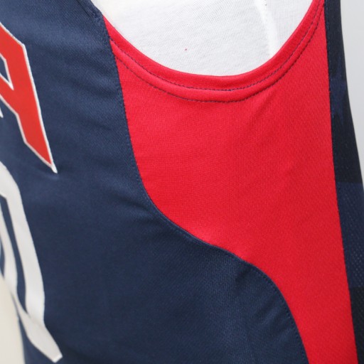Последняя баскетбольная майка США № 10, 3XL