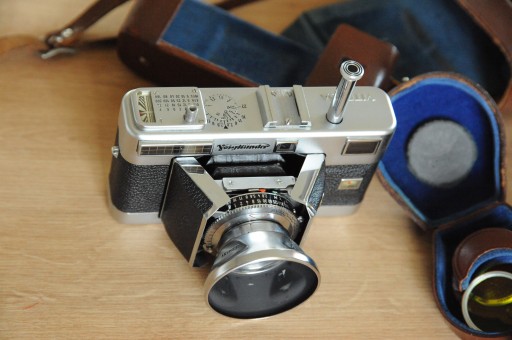 Voigtlander Vitessa- ob.Skopar- sprawny,jak nowy w futerale