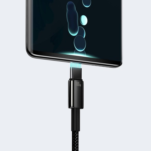 Kabel USB-A do USB-C Baseus 480Mb/s, 100W, przewód
