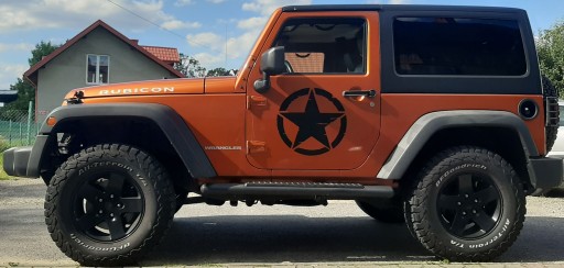 Наклейки JEEP WRANGLER STAR ВЫСОКОЕ КАЧЕСТВО