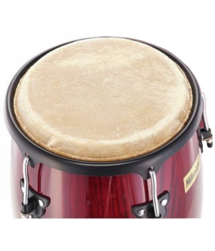 MC890WR Conga 10'' - drewniana konga w kolorze czerwonego wina. Millenium