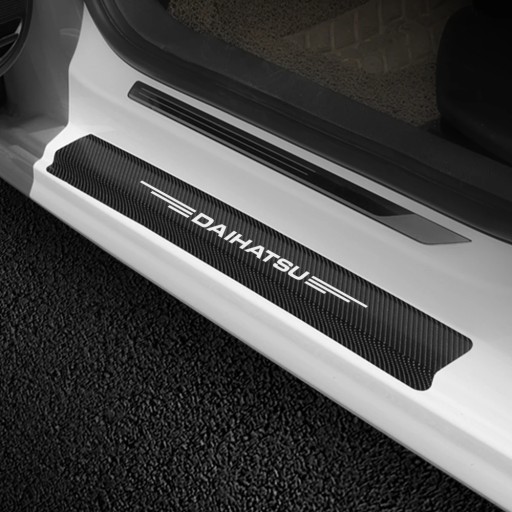 Наклейки на порог автомобиля, украшение для Daihatsu Sirion Feroza Trevis Taft Te