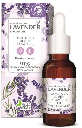 FLOSLEK Lavender - Лавандовое антивозрастное масло с лавандой