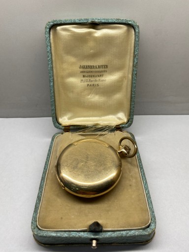 ZŁOTY ZEGAREK VINTAGE KIESZONKOWY NIGA KRAKÓW