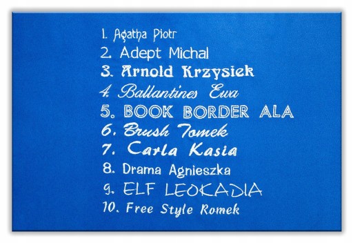 Ręcznik 30x50 cm kot kotek +IMIĘ