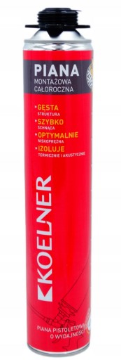 Монтажная пена Koelner 750 мл