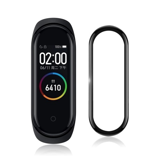3D ГИБРИДНАЯ ФОЛЬГА для стекла XIAOMI MI BAND 4 7H