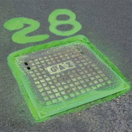 Геодезическая краска Fluo TP SOPPEC 1 шт. АПЕЛЬСИН 500мл