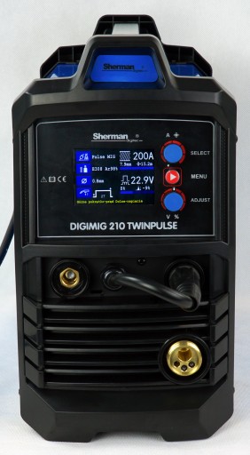 WELDER migomat DIGIMIG 210 синергия 2T 4T MIG MAG MMA TIG DC 230В 200А