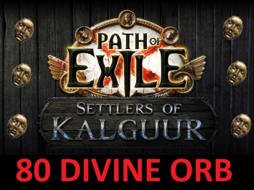 x80 БОЖЕСТВЕННЫЙ ШАР Path of Exile: Settlers of Kalguur ОРБИ НОВАЯ ЛИГА ПОЭ