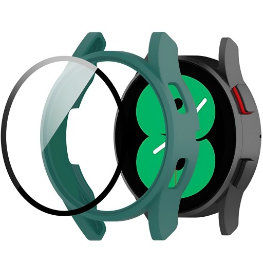 Корпус + стекло для Samsung Galaxy Watch 4 5 44 мм резистентного корпуса 2IN1 8 цветов