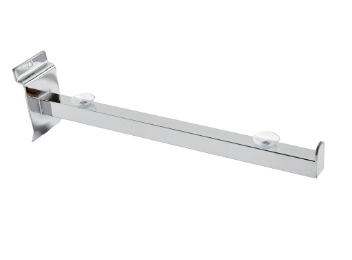 WSPORNIK PÓŁKI SZKLANEJ 30cm PANEL SPACEWALL b1