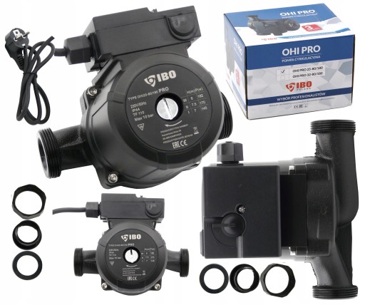 IBO OHI PRO 25-80/180 ЦИРКУЛЯЦИОННЫЙ НАСОС