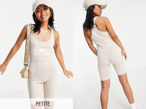 Короткий приталенный комбинезон Noisy May Petite XS