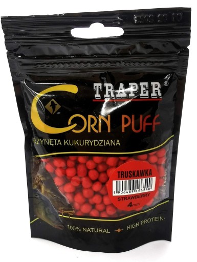 Przynęta Pływająca Traper Corn Puff 4mm - Truskawka