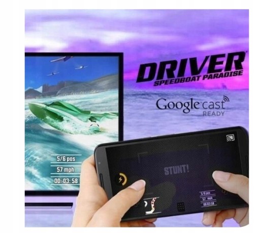 GOOGLE Chromecast 3 SMART TV ПОТОК FULL HD