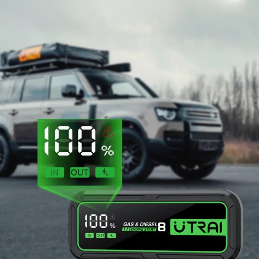 ROZRUCH BOOSTER JUMP STARTER POWERBANK UTRAI URZĄDZENIE DO ROZRUCHU 3000A
