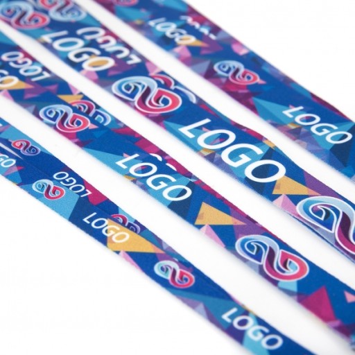Smycz SMYCZE SIMPLY 10mm reklamowa Z LOGO 50 szt