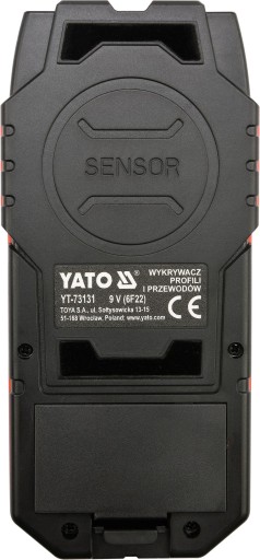ДЕТЕКТОР ПРОФИЛЯ ПРОВОДА YATO YT-73131