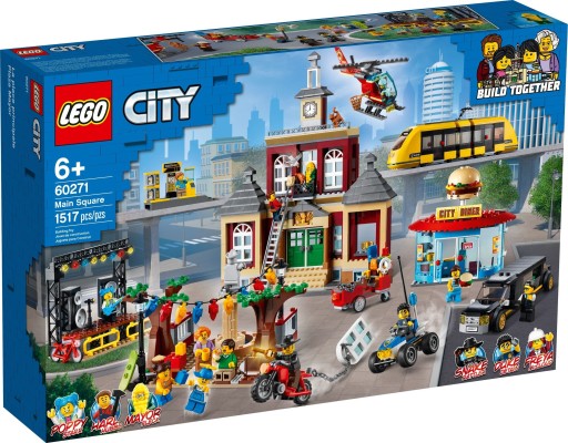 LEGO CITY Рыночная площадь 60271