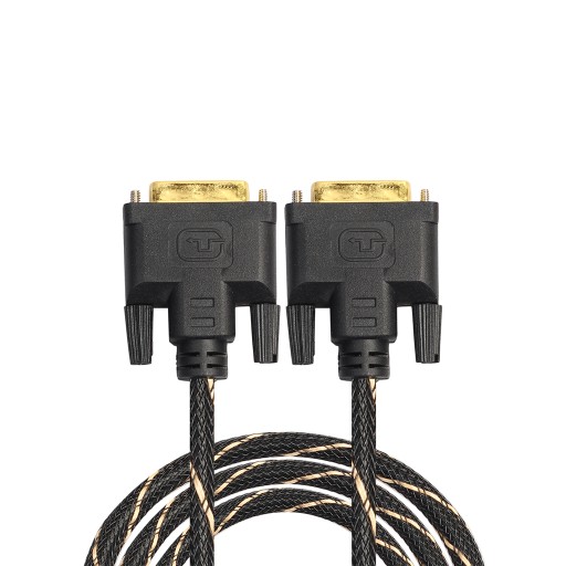 1-компонентный кабель DVI. + M двойное позолоченное покрытие