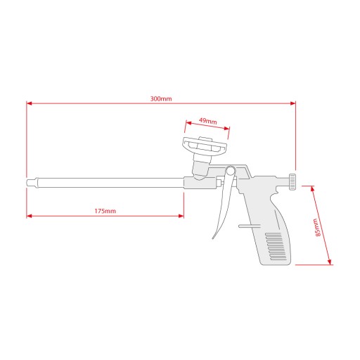ПЕННЫЙ КЛЕЙ для пенополистирола EPS XSP CLUE FOAM FOAM 750мл ОЧИСТИТЕЛЬНЫЙ ПИСТОЛЕТ