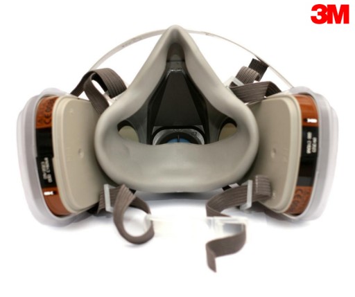 ПОЛУМАСКА PAINT MASK 3M 6200 НАБОР ПОЛНАЯ АНТИВЫЛЕВАЯ ОРИГИНАЛ