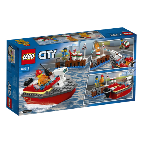 LEGO 60213 CITY Пожар в доках КОШАЛИНА
