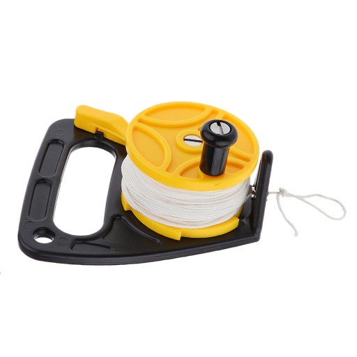 Lovoski kołowrotek nurkowy 46m/150ft Scuba SMB 46m żółty